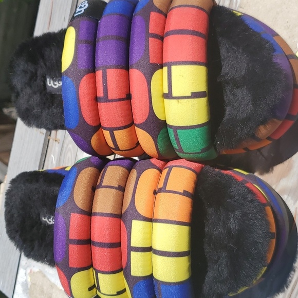 Treadlite by UGGS black multicolor platform sandal - Picture 4 of 4